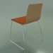 3d model Chair 3936 (on skids, front trim, oak) - preview