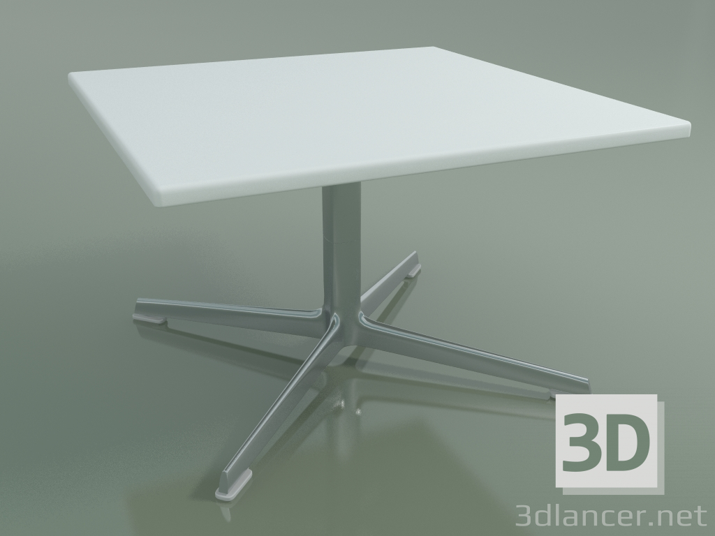 3d model Square coffee table 0960 (H 36.4 - 60x60 cm, M02, LU1) - preview