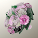 modello 3D di Bouquet di spose modello 3d comprare - rendering