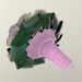 modello 3D di Bouquet di spose modello 3d comprare - rendering