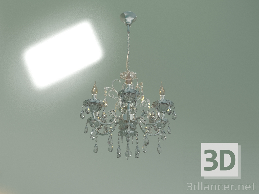 modello 3D Lampadario a sospensione 230-6 (Strotskis) - anteprima