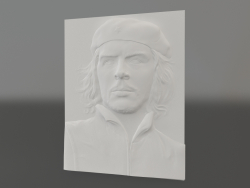 Bas-relief of Che Guevara