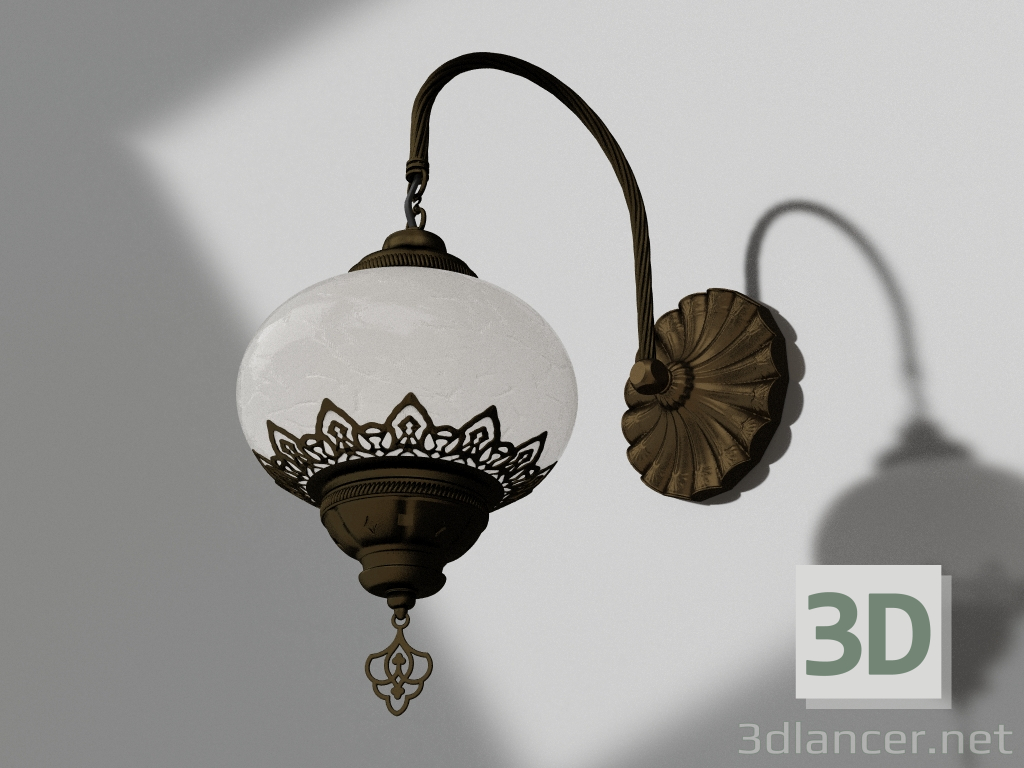 Modelo 3d Sconce Osman (103802) - preview