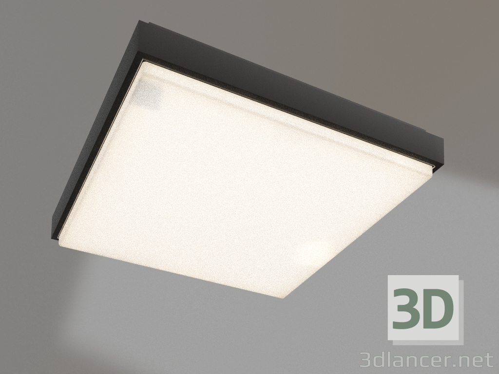 3d модель Світильник LGD-AREA-S240x240-25W Day4000 (GR, 110 deg, 230V) – превью