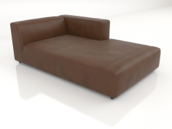 Chaiselongue 207 mit Armlehne links