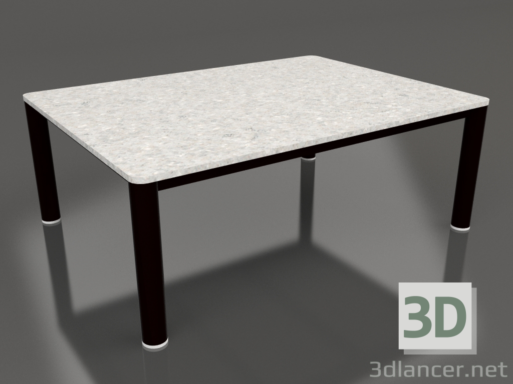 Modelo 3d Mesa de centro 70×94 (Preto, DEKTON Sirocco) - preview