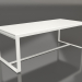 modèle 3D Table à manger 210 (Polyéthylène blanc, Gris agate) - preview