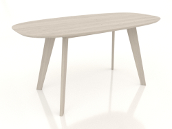 Mesa de jantar 1600x800 mm (branco RAL 9010)