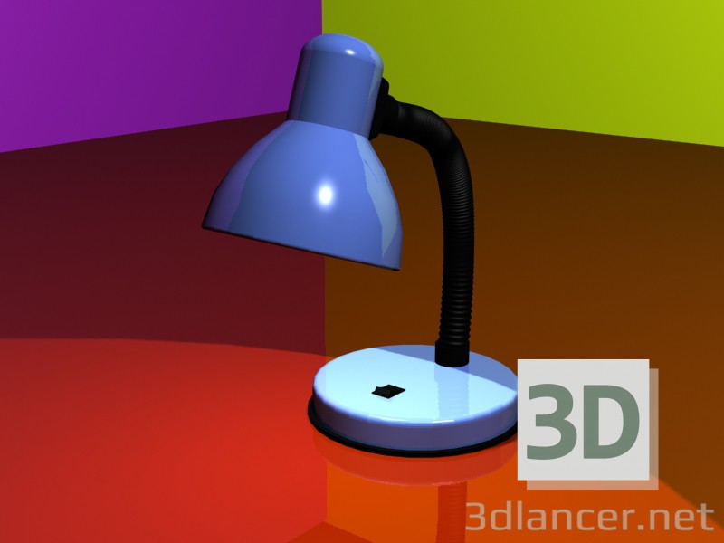 modèle 3D Lampe de table - preview