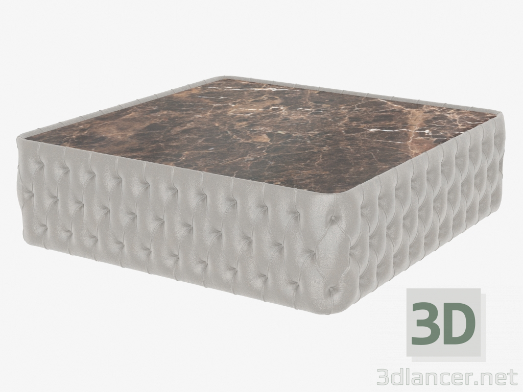 3D Modell Couchtisch CHELSEA soffee Tisch (1150h1150 H340) - Vorschau