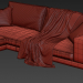 3d Sofa mondrian model buy - render