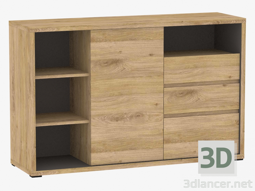 modello 3D Chest 1D-3S (TYPE 43) - anteprima