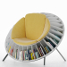 3d Armchair-book model buy - render