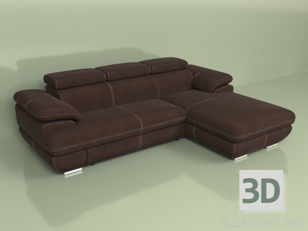 3d model Sofá Saggio - vista previa