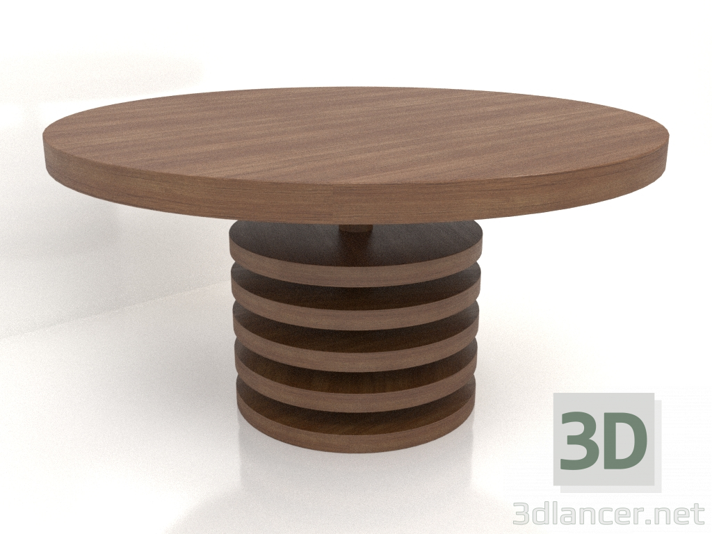 3d model Mesa de comedor DT 03 (D=1493x762, madera marrón claro) - vista previa