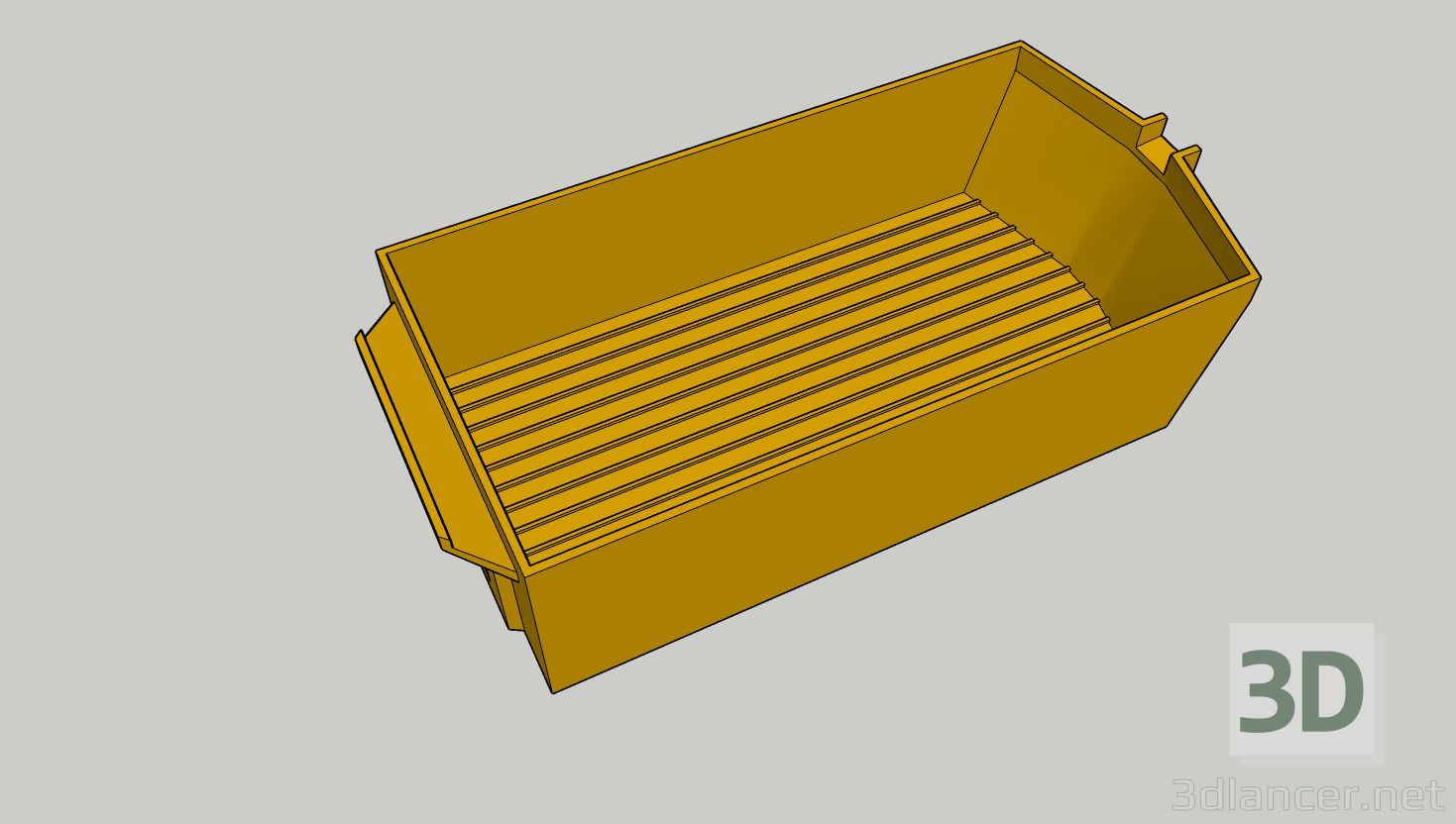 modèle 3D de plateaux pour petits objets acheter - rendu