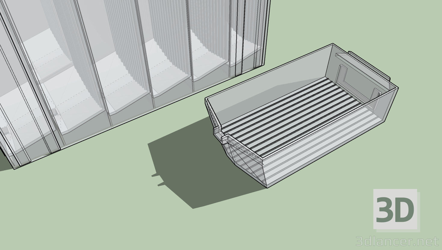 modèle 3D de plateaux pour petits objets acheter - rendu