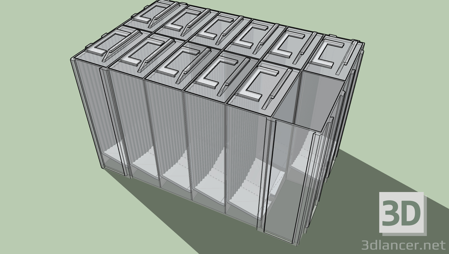 3d trays for small items model buy - render