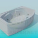 3d model Large bath - preview