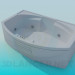 3d model Large bath - preview