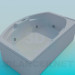 3d model Large bath - preview