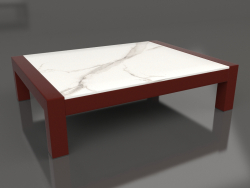 Couchtisch (Weinrot, DEKTON Aura)