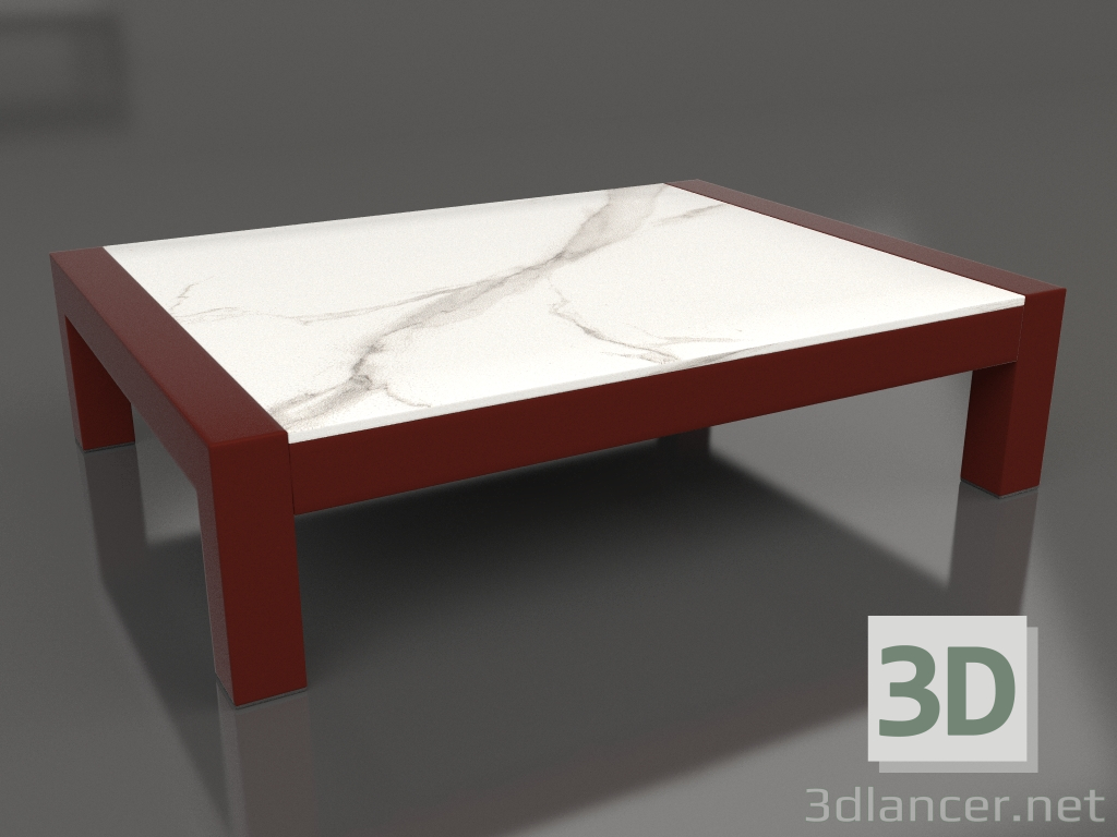 modèle 3D Table basse (Vin rouge, DEKTON Aura) - preview