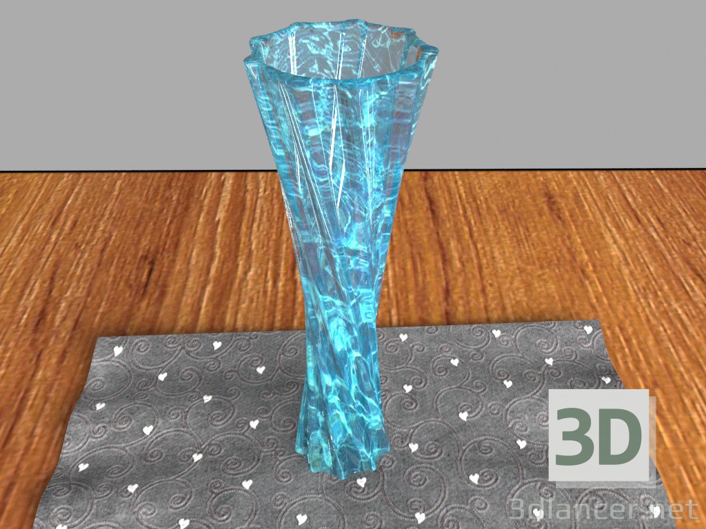 3D Modell Vase - Vorschau