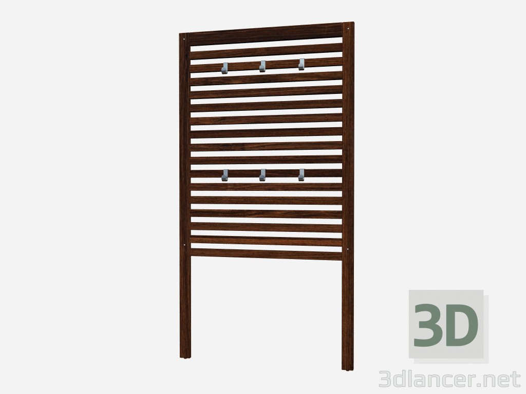 3d model Panel de pared - vista previa