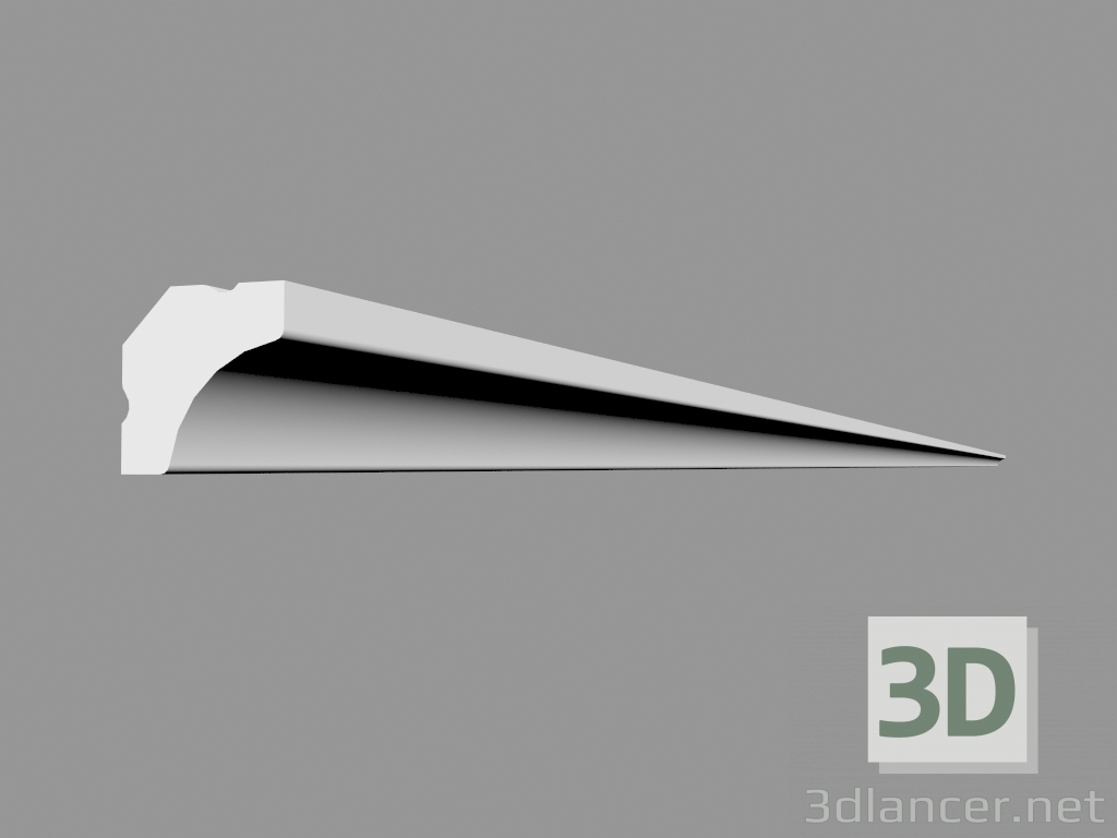 modèle 3D Corniche C250 (200 x 1,6 x 1,6 cm) - preview