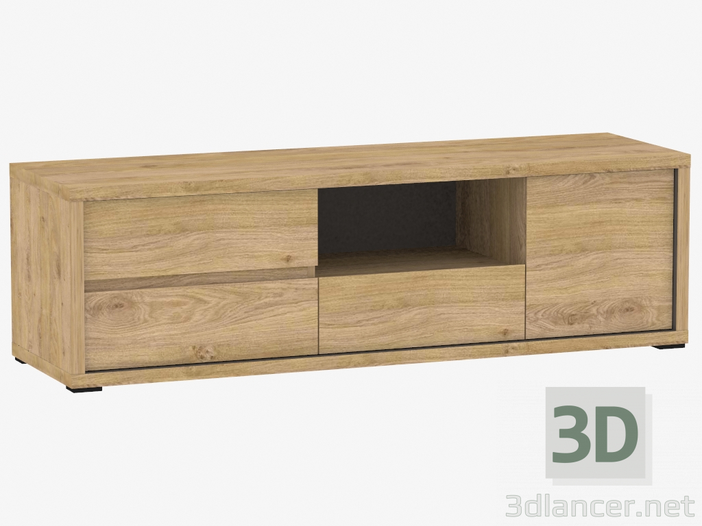 3D Modell Bordstein TV 1D-3S (TYP 52) - Vorschau