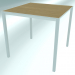 modèle 3D Table de bureau carrée CADRE (P08 80X80 H74) - preview