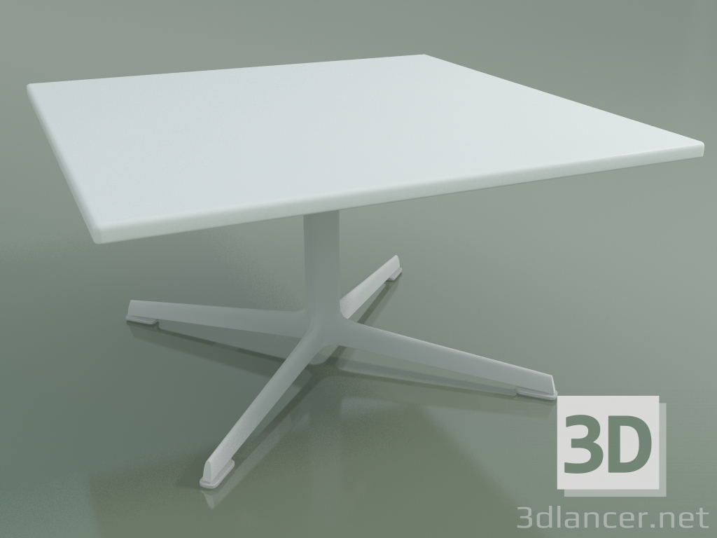 Modelo 3d Mesa de centro quadrada 0961 (H 36.4 - 70x70 cm, M02, V12) - preview