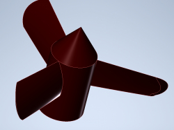 RC boat propeller