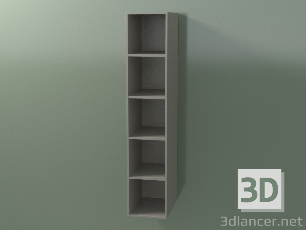 3D Modell Hochschrank (8DUADD01, Ton C37, L 24, P 36, H 120 cm) - Vorschau