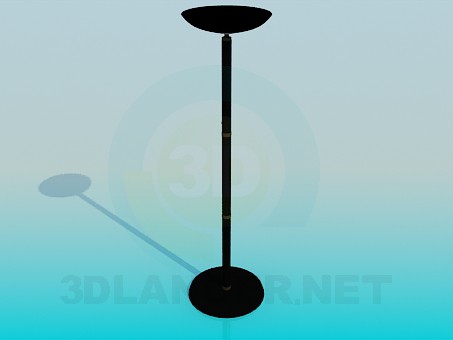 3D Modell Stehleuchte - Vorschau