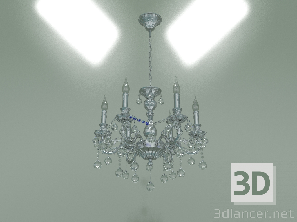 modello 3D Lampadario a sospensione 231-6 (Strotskis) - anteprima