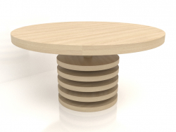 Table à manger DT 03 (D=1493x762, bois blanc)