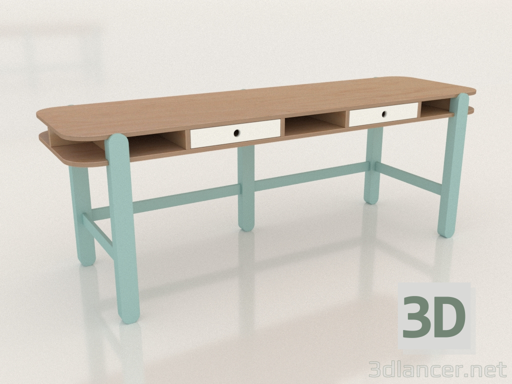 modèle 3D Bureau TUNE T2 (TTTTA1) - preview