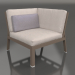 3d model Sofa module, section 6 (Bronze) - preview