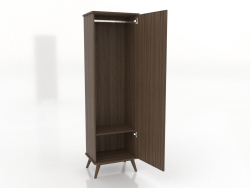 Mobile 3 600x450x2000 mm, opzione 1 (aperto, frassino noce alleggerito)