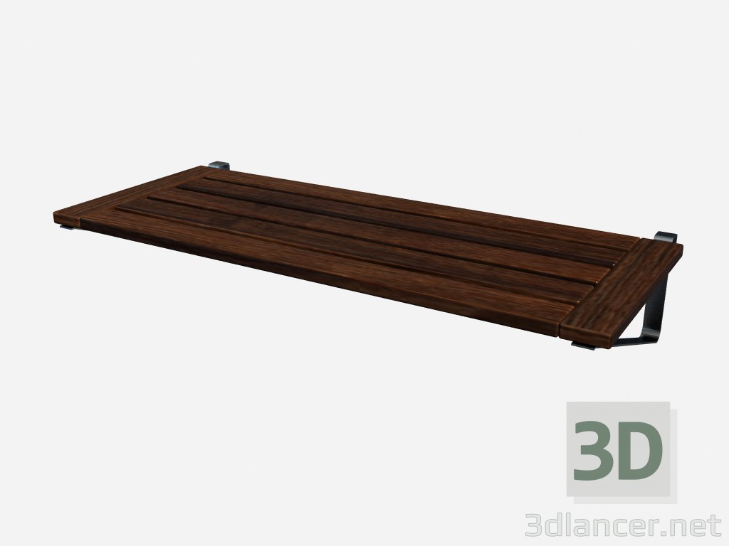 Modelo 3d Prateleira para painel de parede - preview