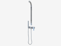 Hidden shower set with mixer and hand shower Оne (112082)