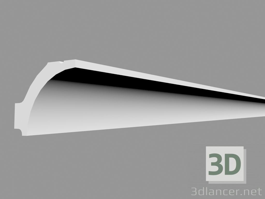 Modelo 3d Cornija C260 (200 x 4,1 x 4,8 cm) - preview