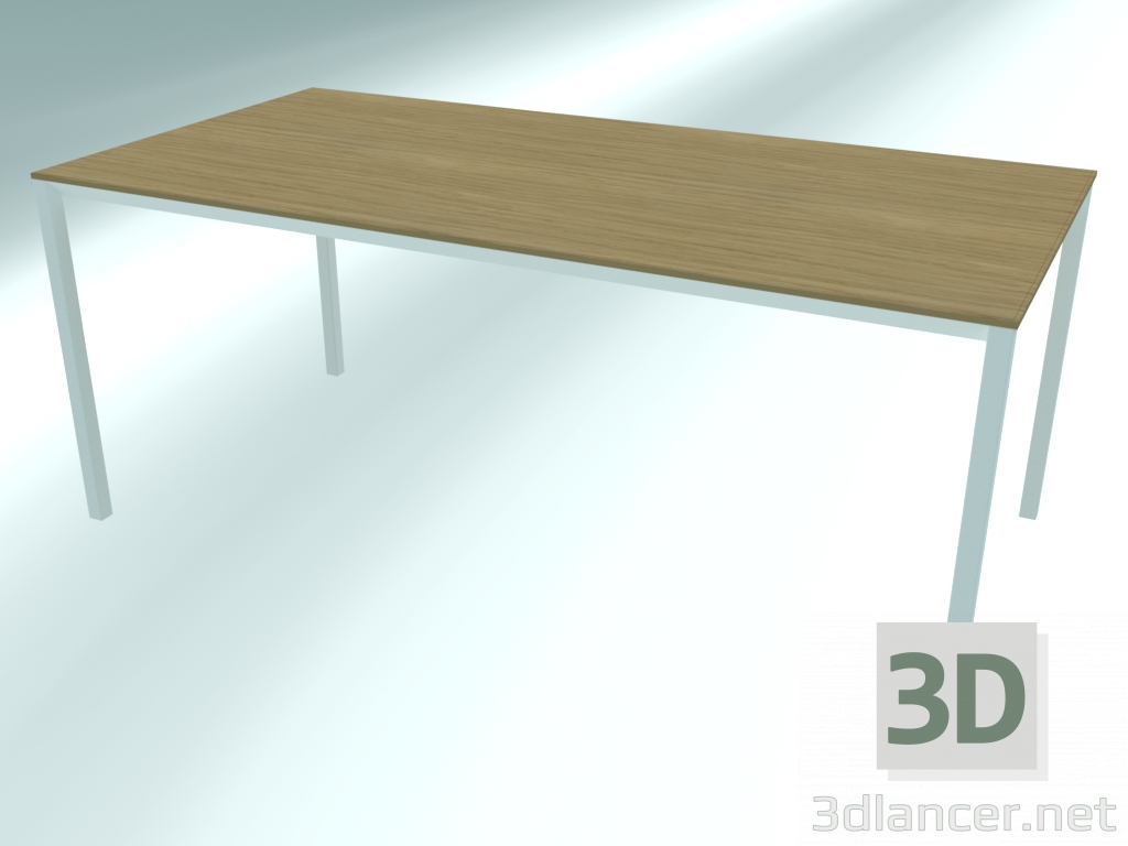 3D modeli Dikdörtgen ofis masaları ÇERÇEVE (P10 180X90 Н74) - önizleme