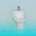 3d model bidet - vista previa