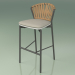 3d model Bar stool 150 (Metal Smoke, Polyurethane Resin Gray) - preview