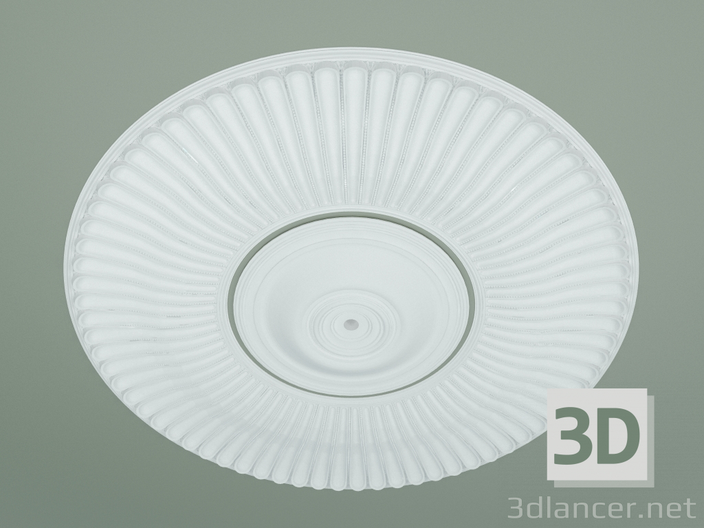 Modelo 3d Soquete de gesso pré-fabricado PA033 - preview