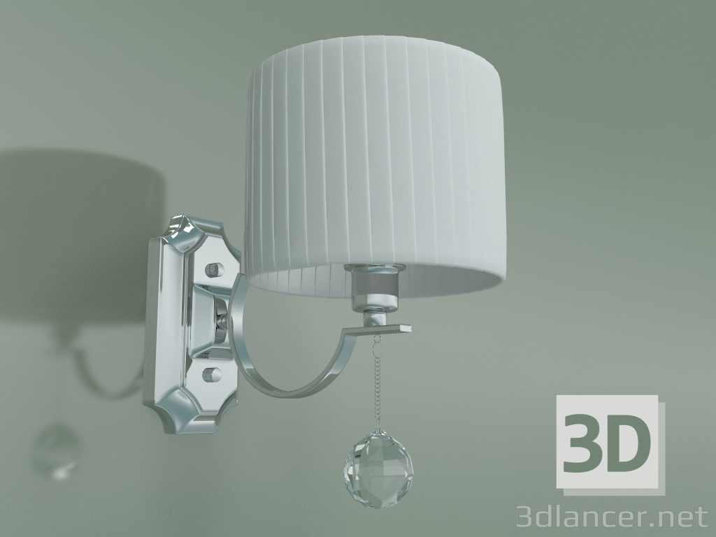 3d model Sconce 60095-1 (chrome) - preview