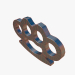 3d model brass knuckles - preview